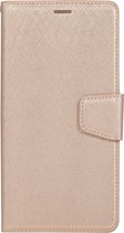 Mobigear Silk Bookcase Hoesje - Geschikt voor Samsung Galaxy J6 Plus - Goud