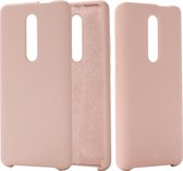 Xiaomi Mi 9T Pro Hoesje - Mobigear - Rubber Touch Serie - Hard Kunststof Backcover - Roze - Hoesje Geschikt Voor Xiaomi Mi 9T Pro