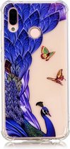 Huawei P20 Lite (2018) Hoesje - Mobigear - Design Serie - TPU Backcover - Pauw - Hoesje Geschikt Voor Huawei P20 Lite (2018)