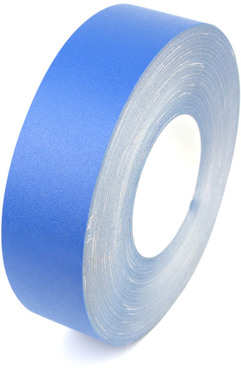 PermaLean anti-slip vloertape - Blauw - 3000 cm x 50 mm x 0.5 mm- Anti-slip - Polyvinylchloride (PVC) - 0.5 mm - Voor binnen