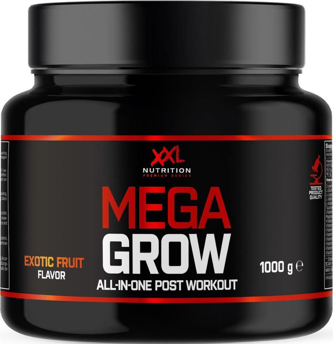 Xxl Nutrition Mega Grow Post Workout Met Creatine Exotisch Fruit 1000 Gram Bol Com