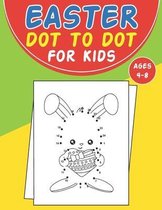 Easter Dot To Dot For Kids Ages 4-8