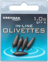 Drennan In-Line Olivette - Lood - 1.0g - Brons