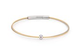 CLIC by Suzanne - Thinking of You - Goud  - Dames Armband Bolletje