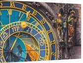 Detail van de Astronomische Klok van Praag - Foto op Canvas - 60 x 40 cm