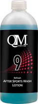 QM Sportscare 9 fles After Sports Wash 450ml
