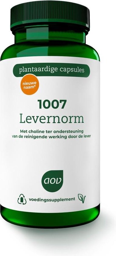 AOV 1007 Levernorm - 60 vegacaps - Voedingssupplementen