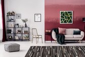 Vloerkleed - Eigentijds - Grijs - Katoen - 120 cm x cm x 0,08 cm