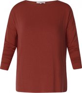 YESTA Adele Shirt - Brick Red - maat 3(52)