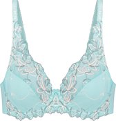 Hunkemöller Dames Lingerie Niet-voorgevormde beugel bh Diva  - Blauw - maat F85