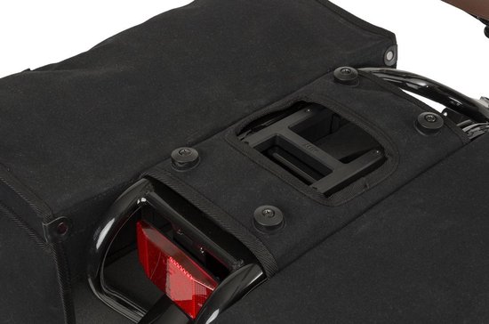 Fastrider Canvas 36 Dubbele Fietstas Zwart - 47L van FastRider — afbeelding 2