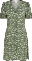 Jacqueline de Yong Jurk Jdystaar Life S/s Shirt  Dress Wvn 15226056 Beetle/cement Dot Dames Maat - 34