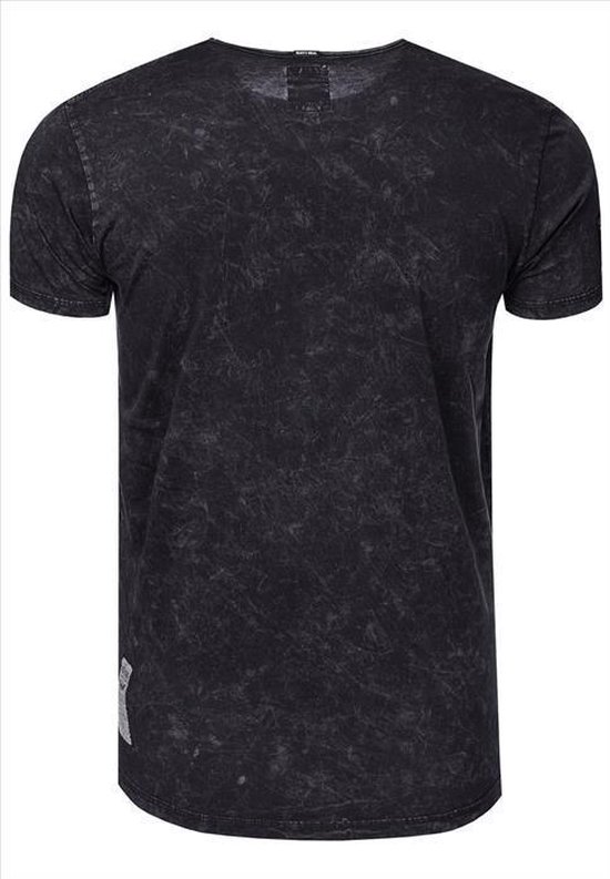 T-shirt heren zwart - Rusty Neal - 15283