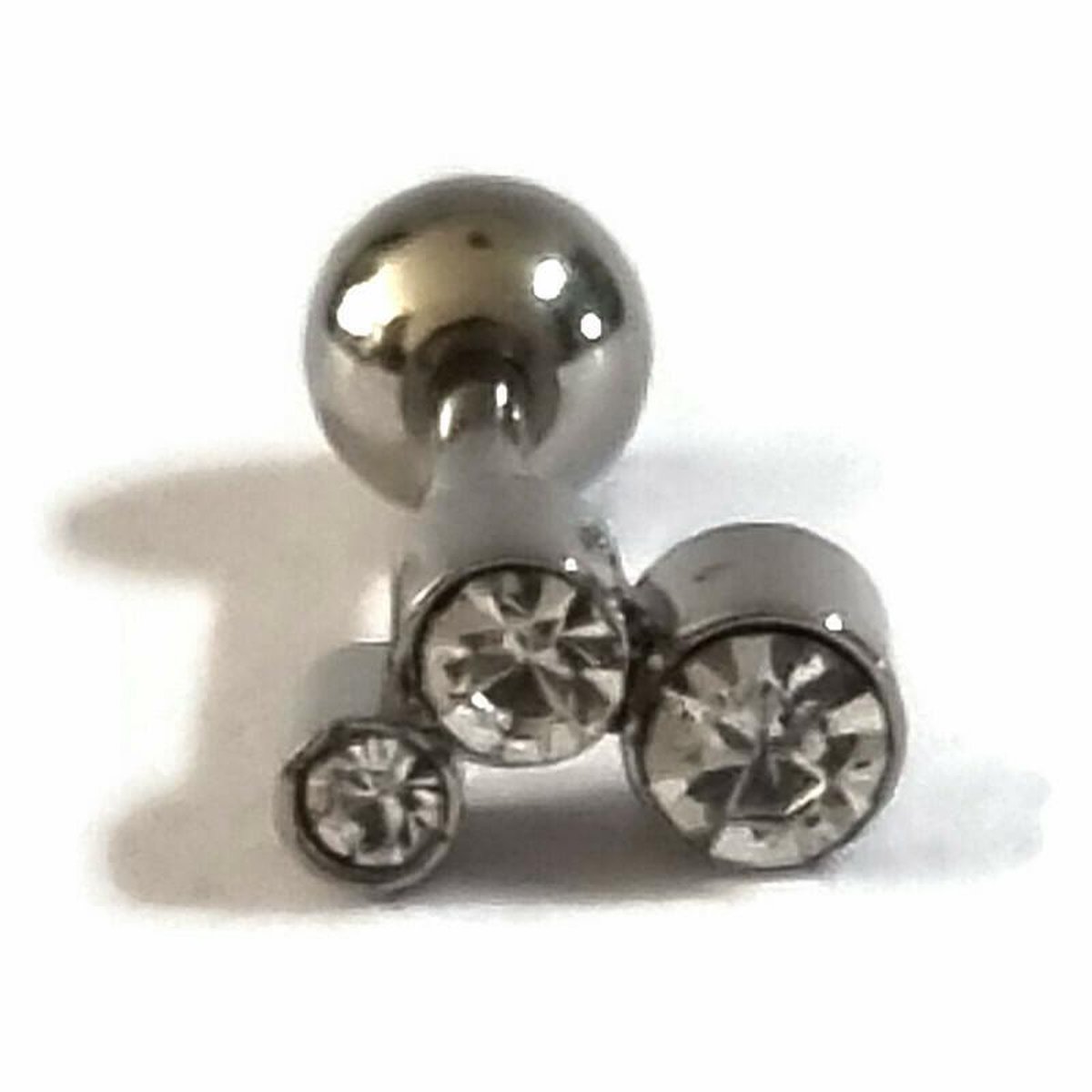 Aramat Jewels | Piercings | Chirurgisch Stalen Helix piercing Piercing | | | |10mm | Staal | Volwassenen | Verkleurd niet