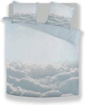 Experience Dekbedovertrek Clouds - 100% Katoen Satijn 2-Persoons - 200x200/220 cm + 2 slopen 60x70 cm