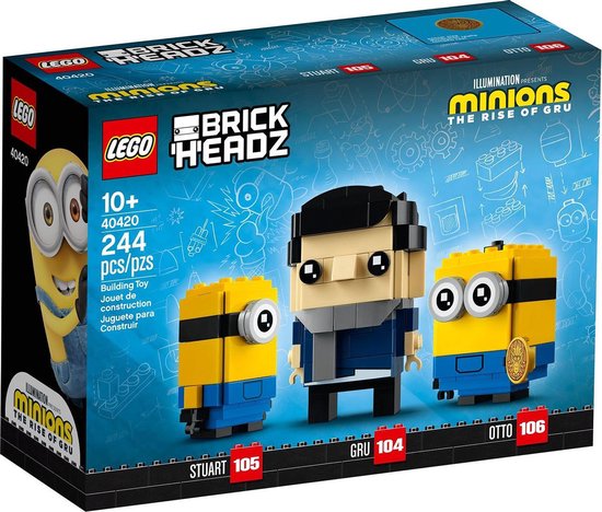 LEGO BrickHeadz™ Gru, Stuart en Otto - 40420