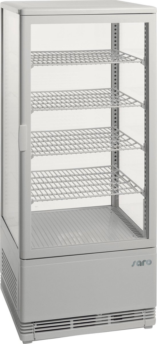 SARO SC100 White Koelvitrine - 100 liter - Hoogte 111cm - Wit - Kunststof - 330-1012