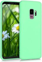 Fonu Premium Siliconen Backcase hoesje Samsung S9 Groen