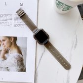 Candy Color transparante TPU horlogeband voor Apple Watch Series 6 & SE & 5 & 4 40 mm (bruin)