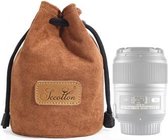 SCCOTTON Liner Schokbestendige digitale bescherming Draagbare SLR-lenstas Micro enkele cameratas Rond Khaki S