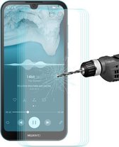 5 STKS ENKAY Hat-Prince 0.26mm 2.5D 9H Beschermfolie van gehard glas voor HUAWEI Y5 2019