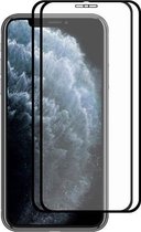 Voor iPhone 11 Pro / XS / X 2 STKS ENKAY Hoed-prins Volledige lijm 0.26mm 9 H 2.5D Gehard glas Volledige dekking Film