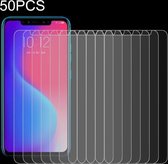 Voor Lenovo S5 Pro 50 STUKS 0.26mm 9 H 2.5D Gehard Glas Film