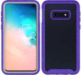 Voor Galaxy S10 Lite Shockproof Starry Sky PC + TPU beschermhoes (paars)