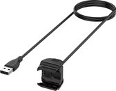 USB-snellader vervangende oplaadkabel voor Geschikt voor Xiaomi Band 5 (CA5446B), kabellengte: 1m (zwart)