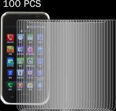 100 STKS voor Galaxy S IV Active / i9295 0,26 mm 9H + Oppervlaktehardheid 2,5D Explosieveilige geharde glasfilm