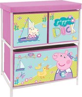 Arditex Opbergkast Peppa Pig 60 X 53 Cm Alu/polyester Roze