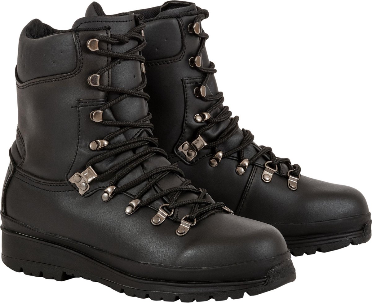 Highlander Outdoorlaarzen Elite Leer/polyurethaan Zwart