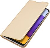 Dux Ducis Skin Pro Series Samsung Galaxy A22 5G Hoesje Goud