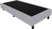 Bedworld Boxspring 70x190 - Tweedlook - Zilvergrijs (M83)