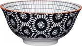 Kitchencraft Kom Tile 15,7 Cm Keramiek Zwart