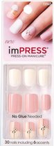 Kiss imPRESS Press-on Manicure Head Honcha- Kunstnagels - Nagels - Press on nails - Plaknagels - Nepnagels - 30 stuks - Beste Kwaliteit