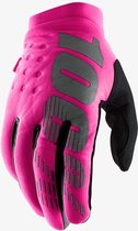 100% MTB BRISKER  Women's Glove - Roze - 10