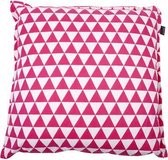 In The Mood Piramide Kussen 50 x 50 cm - Div Kleuren - 2 stuks - Fuchsia