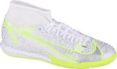 Nike Mercurial Superfly 8 Academy IC CV0847-107, Mannen, Zilver, Indoorschoenen â€“ halers, maat: 46 EU
