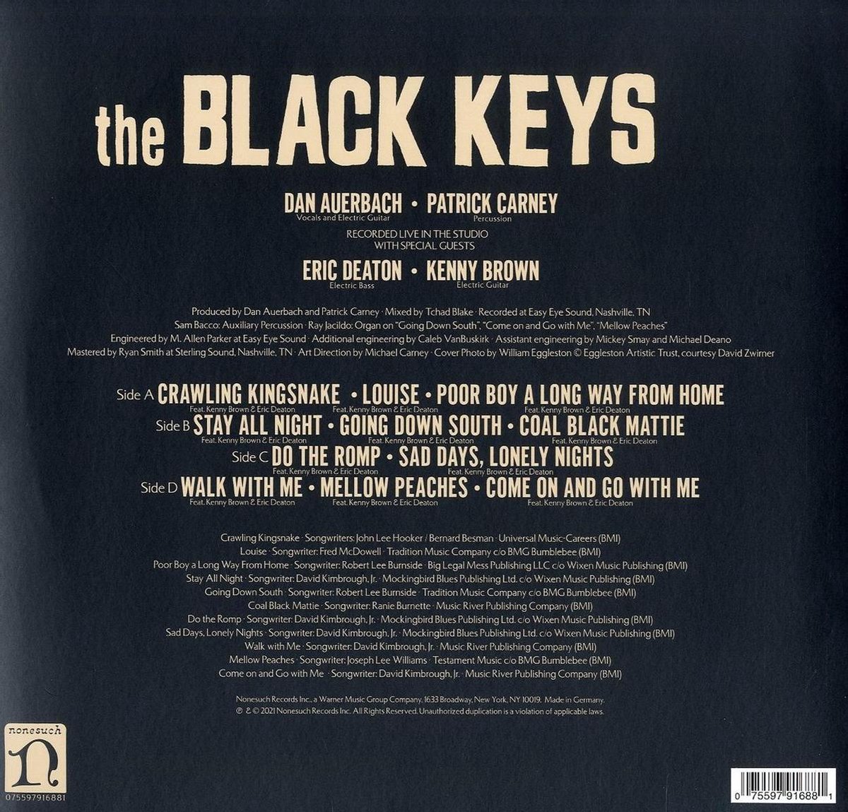 Delta Kream (LP), the Black Keys LP (album) Muziek bol