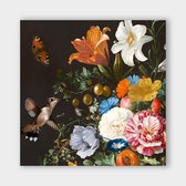 Poster Floral Duo - Dibond - Meerdere Afmetingen & Prijzen | Wanddecoratie - Interieur - Art - Wonen - Schilderij - Kunst
