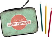 Teken Etui met inhoud 32-delig Just Vintage (liggend)