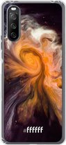 6F hoesje - geschikt voor Sony Xperia 10 III -  Transparant TPU Case - Crazy Space #ffffff