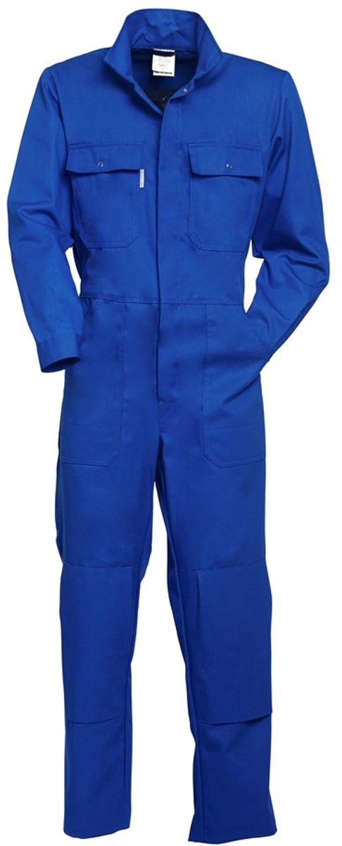 HAVEP Overall drukknoop kniezakken Basic 2412 - Korenblauw - 56