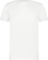 Purewhite -  Heren Regular Fit  Essential T-shirt  - Wit - Maat S