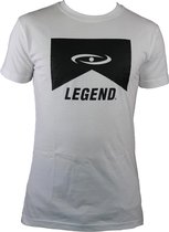 t-shirt Legend Icon Kids/Volwassenen Wit 100% Bio Katoen L