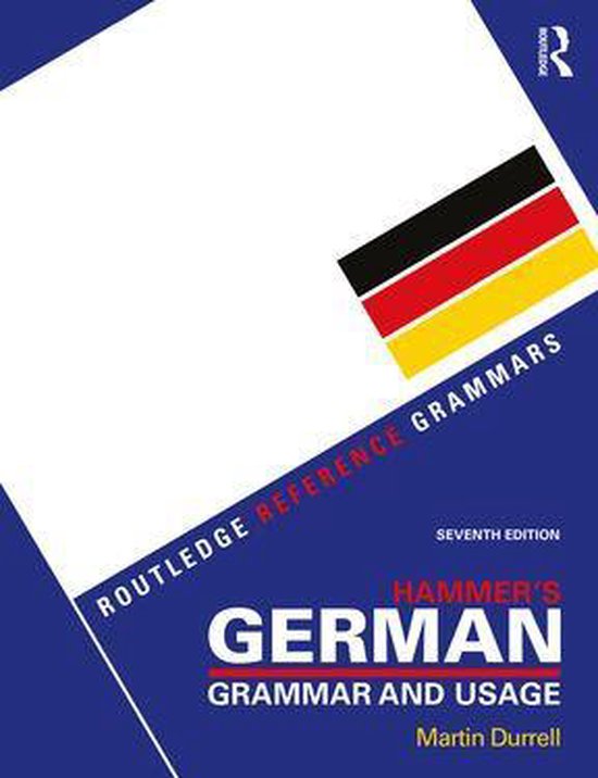 Routledge Reference Grammars - Hammer's German Grammar and U ... - cover