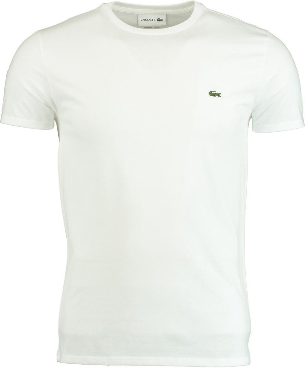 Lacoste Heren T-shirt – 3XL Wit