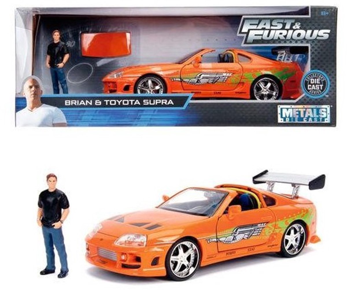 Jada Toys - Fast & Furious 1995 Toyota Supra 1:24 - speelgoedvoertuig