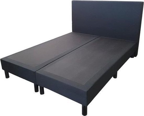 Bed4less Boxspring 130 x 210 cm - Losse Boxspring - Tweepersoons - Zwart